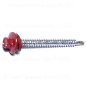 Midwest Fastener #10 x 2 in. Red Pole Barn Screwsimage