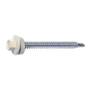 Midwest Fastener #10-14 x 2 in. Beige Pole Barn Screws, 357-Packimage