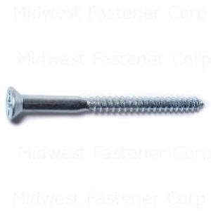 Midwest Fastener #12 x 3 in. Phillips Flat Wood Screwimage