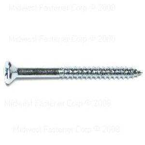 Midwest Fastener #14 x 3 in. Phillips Flat Wood Screwimage