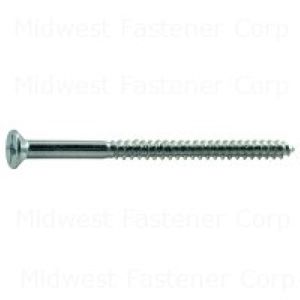 Midwest Fastener #10 x 3 in. Phillips Flat Head Wood Screwsimage