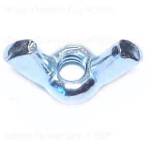 Midwest Fastener 10-24 Cold Forged Wing Nut, 5-Packimage