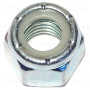Midwest Fastener 1/2 in.-13 Coarse Nylon Insert Lock Nutimage