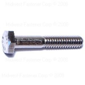 Midwest Fastener 1/4-20 x 1-1/2 in. Stainless Steel Hex Cap Screwimage