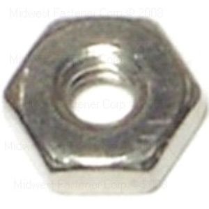 Midwest Fastener 6-32 Coarse Hex Nutimage