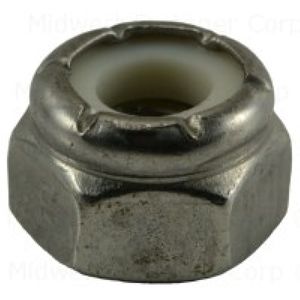 Midwest Fastener 1/4 in.-20 Nylon Insert Lock Nutimage