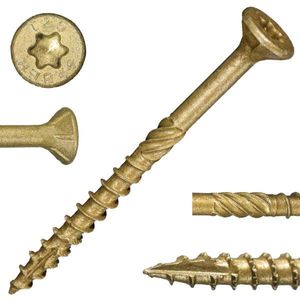 Midwest Fastener #9 x 2-1/4 in. SaberDrive Deck Screwsimage