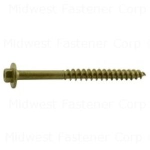 Midwest Fastener 3/8 in. x 3-5/8 in. Ledger Board Screwsimage