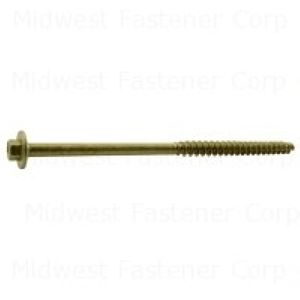 Midwest Fastener 3/8 in. x 6 in. Ledger Board Screws, 25-Packimage