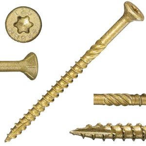 Midwest Fastener #10 x 3 in. SaberDrive Deck Screwsimage