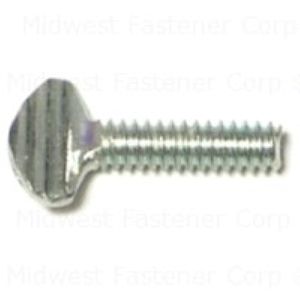Midwest Fastener #6-32 x 1/2 in. Thumb Screw, 24-Packimage