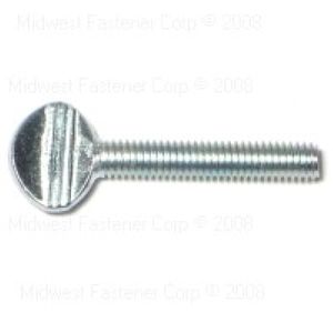 Midwest Fastener #10-32 x 1 in. Spade Head Thumb Screws, 20-Packimage