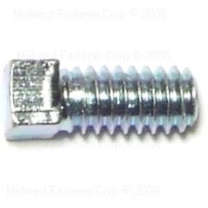 Midwest Fastener 1/4 in.-20 x 1/2 in. Square Set Screws, 10-Packimage