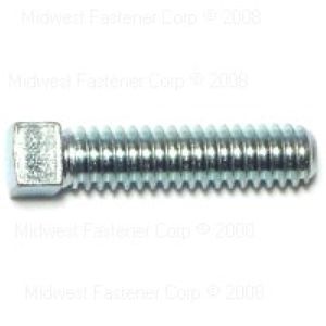 Midwest Fastener 1/4 in.-20 x 1 in. Square Set Screw, 10-Packimage