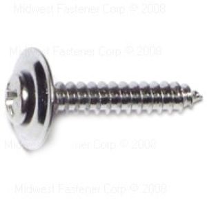 Midwest Fastener #8 x 1 in. Phillips Oval Trim Screwsimage