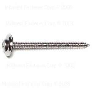 Midwest Fastener #8 x 2 in. Phillips Oval Trim Screws, 24-Packimage