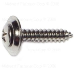 Midwest Fastener #10 x 1 in. Phillips Oval Trim Screws, 24-Packimage