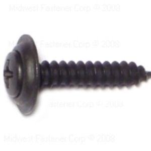 Midwest Fastener #10 x 1 in. Phillips Oval Trim Screwsimage