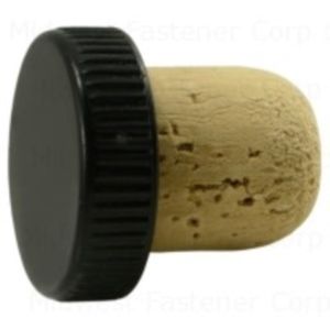 Midwest Fastener 3/4 in. x 1-1/8 in. Plastic Top Cork Stopperimage