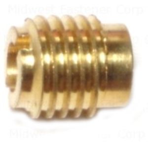 Midwest Fastener #10-32 Brass Wood Insertimage