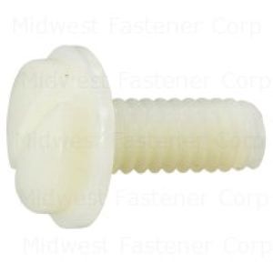 Midwest Fastener #14 Nylon License Plate Screws, 12-Packimage