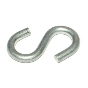 Midwest Fastener 2-1/2 in. Zinc S-Hook, 8-Packimage
