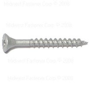 Midwest Fastener #7 x 1-5/8 in. Silver Deck Screwsimage
