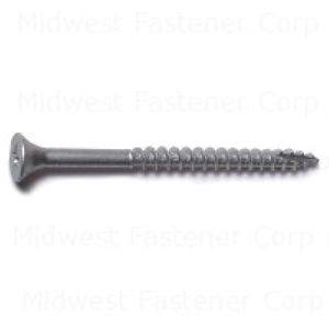 Midwest Fastener #8 x 2-1/2 in. Silver Deck Screwsimage