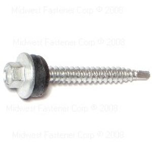 Midwest Fastener #10 x 1-1/2 in. Silver Pole Barn Screwsimage