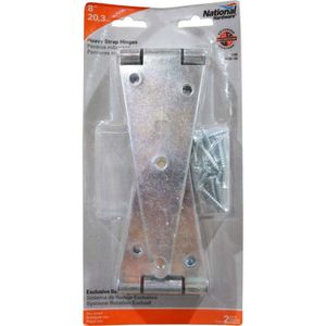 Heavy Strap Hinges, 8 In., 2 per cardimage