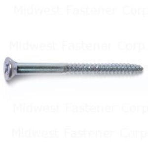 Midwest Fastener #10 x 2-1/2 in. Flat Head Phillips Wood Screwsimage