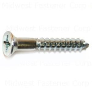 Midwest Fastener #12 x 1-1/2 in. Flat Wood Screwsimage