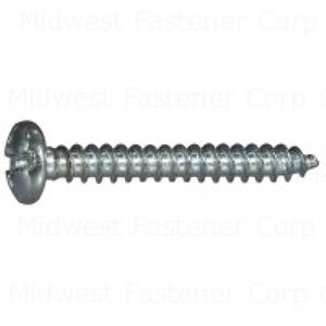 Midwest Fastener #6 x 1 in. Combo Pan Head Sheet Metal Screwimage