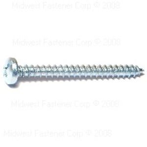 Midwest Fastener #10 x 2 in. Pan Head Phillips Sheet Metal Screwsimage