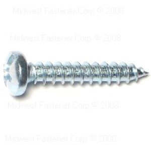 Midwest Fastener #12 x 1-1/4 in. Pan Head Phillips Sheet Metal Screwimage