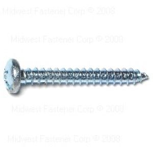Midwest Fastener #14 x 2 in. Combo Pan Head Sheet Metal Screwimage