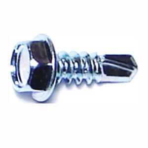 Midwest Fastener #8 x 1/2 in. Hex Washer Head Self-Drilling Screwsimage