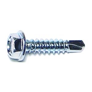 Midwest Fastener #8 x 3/4 in. Hex Washer Head Self-Drilling Screwsimage