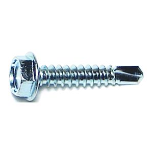 Midwest Fastener #10 x 1 in. Hex Washer Head Self-Drilling Screwsimage