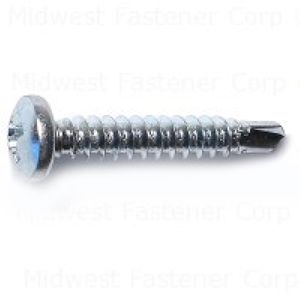 Midwest Fastener #8 x 1 in. Pan Head Self-Drilling Screwsimage