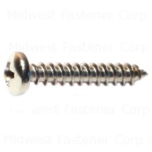 Midwest Fastener #8 x 1 in. Pan Head Sheet Metal Screwimage