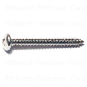 Midwest Fastener #8 x 1-1/2 in. Pan Head Sheet Metal Screwimage
