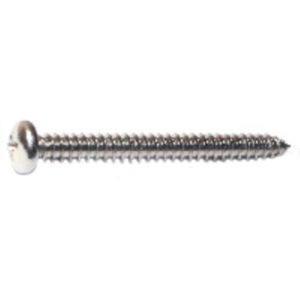 Midwest Fastener #10 x 2 in. Pan Head Sheet Metal Screwsimage