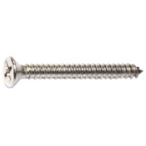 Midwest Fastener #8 x 1-1/2 in. Flat Head Sheet Metal Screwsimage