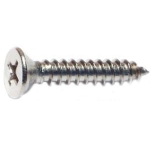Midwest Fastener #10 x 1 in. Flat Head Sheet Metal Screwsimage
