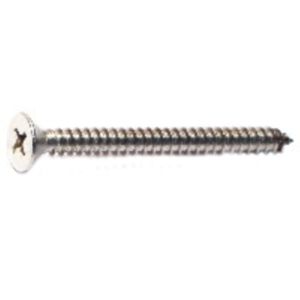 Midwest Fastener #10 x 2 in. Flat Head Phillips Sheet Metal Screwsimage