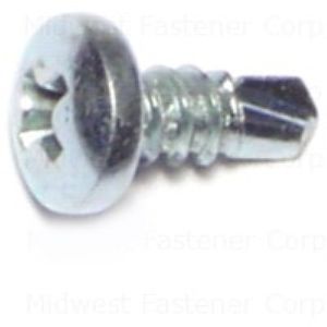 Midwest Fastener #10 x 1/2 in. Pan Head Self-Drilling Screwsimage