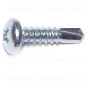 Midwest Fastener #10 x 3/4 in. Pan Head Self-Drilling Screwsimage