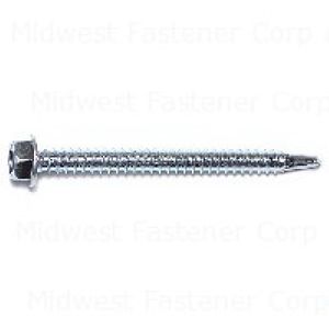 Midwest Fastener #12 x 2-1/2 in. Hex Washer Head Self-Drilling Screwsimage
