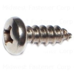 Midwest Fastener #14 x 3/4 in. Pan Head Sheet Metal Screwsimage